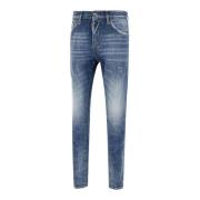 Dsquared2 Stiliga Denim Jeans Blue, Herr