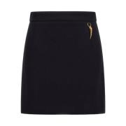 Roberto Cavalli Fang Embellished Mini Skirt Black, Dam