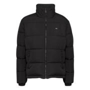 Tommy Hilfiger Svart Pufferjacka med vattenavvisande finish Black, Dam