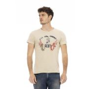 Trussardi Action T-shirt Kortärmad Rund Hals Beige, Herr