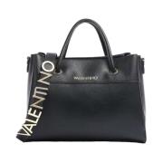 Valentino by Mario Valentino Svart Syntetisk Dam Crossbody Väska Black...