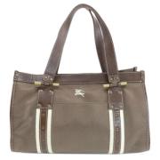 Burberry Vintage Pre-owned Canvas handvskor Brown, Dam