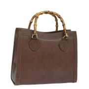 Gucci Vintage Pre-owned Laeder gucci-vskor Brown, Dam