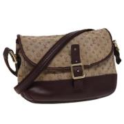 Louis Vuitton Vintage Pre-owned Canvas louis-vuitton-vskor Beige, Dam