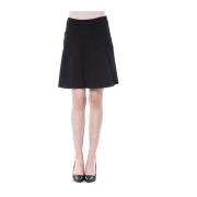 Byblos Tulip Style Kort Kjol Black, Dam