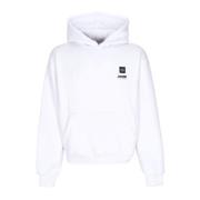 Dolly Noire Vit Mix Hoodie med Justerbar Huva White, Herr