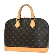 Louis Vuitton Vintage Pre-owned Canvas handvskor Brown, Dam