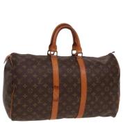 Louis Vuitton Vintage Pre-owned Canvas louis-vuitton-vskor Brown, Dam