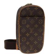 Louis Vuitton Vintage Pre-owned Canvas louis-vuitton-vskor Brown, Dam