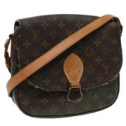 Louis Vuitton Vintage Pre-owned Canvas louis-vuitton-vskor Brown, Dam