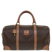 Celine Vintage Pre-owned Laeder resvskor Brown, Dam