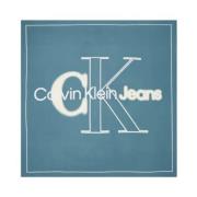 Calvin Klein Cut Out Monolo Scarf för Kvinnor Blue, Dam