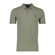 Fred Perry Grön kortärmad polotröja Green, Herr