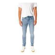 G-star Slim Fit Mid Waist Jeans Blue, Herr