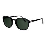 Persol Stiliga solglasögon med modell 0Po3343S Black, Unisex