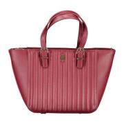 Tommy Hilfiger Red Polyurethane Handbag Red, Dam