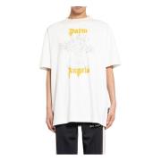 Palm Angels Ängel Penna T-shirt Ljus Orange White, Herr