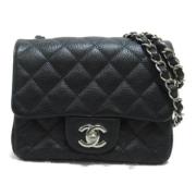 Chanel Vintage Pre-owned Laeder chanel-vskor Black, Dam