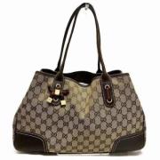 Gucci Vintage Pre-owned Canvas gucci-vskor Brown, Dam