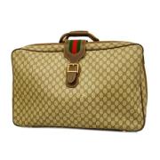 Gucci Vintage Pre-owned Plast gucci-vskor Brown, Dam