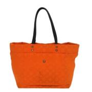 Louis Vuitton Vintage Pre-owned Tyg louis-vuitton-vskor Orange, Dam