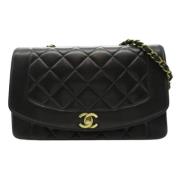 Chanel Vintage Pre-owned Laeder chanel-vskor Black, Dam