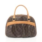 Louis Vuitton Vintage Pre-owned Tyg louis-vuitton-vskor Brown, Dam