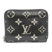 Louis Vuitton Vintage Pre-owned Laeder plnbcker Black, Dam