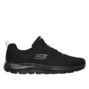 Skechers Sportiga Stickade Sneakers Black, Herr