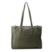 Hermès Vintage Pre-owned Laeder handvskor Green, Dam