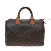 Louis Vuitton Vintage Pre-owned Canvas louis-vuitton-vskor Brown, Dam