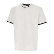 Herno Vita T-shirts och Polos White, Herr