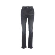 Department Five Ballet Jeans med Logo Detaljer Gray, Dam