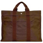 Hermès Vintage Pre-owned Canvas handvskor Brown, Unisex