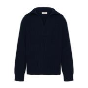 Valentino Garavani Blå Sweatshirt Aw24 Herrmode Blue, Herr