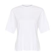 Karen by Simonsen Feminin Tee Top Bright White White, Dam