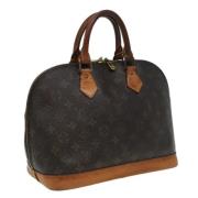 Louis Vuitton Vintage Pre-owned Canvas handvskor Brown, Dam