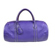 Hermès Vintage Pre-owned Laeder handvskor Purple, Dam