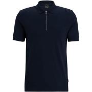 Boss Stilig Polo Skjorta Blue, Herr