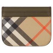 Burberry Laeder plnbcker Beige, Dam