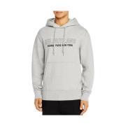 Helmut Lang Stilig Hoodie för Män och Kvinnor Gray, Herr