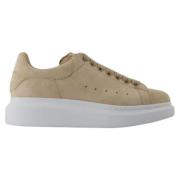 Alexander McQueen Laeder sneakers Beige, Dam