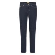 Cambio Piper Cropped Jeans Blå Blue, Dam