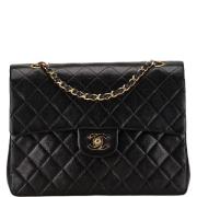 Chanel Vintage Pre-owned Laeder chanel-vskor Black, Dam