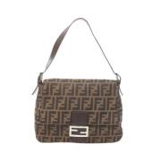 Fendi Vintage Pre-owned Canvas fendi-vskor Brown, Dam