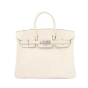 Hermès Vintage Pre-owned Laeder handvskor White, Dam