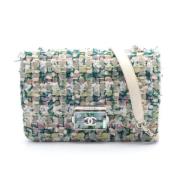 Chanel Vintage Pre-owned Canvas chanel-vskor Green, Dam