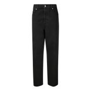 A.p.c. Bred Ben Medium Tvätt Jeans Black, Herr