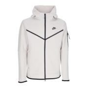 Nike Tech Fleece Hoodie Light Bone/Black White, Herr