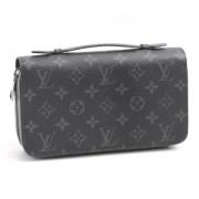 Louis Vuitton Vintage Pre-owned Canvas kuvertvskor Black, Dam